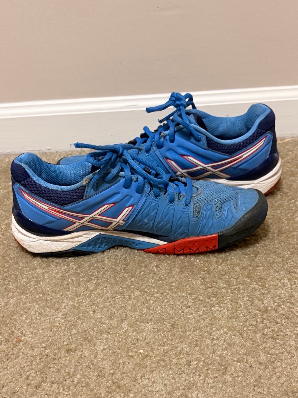 Asics Gel Resolution Tennis Pickleball shoes